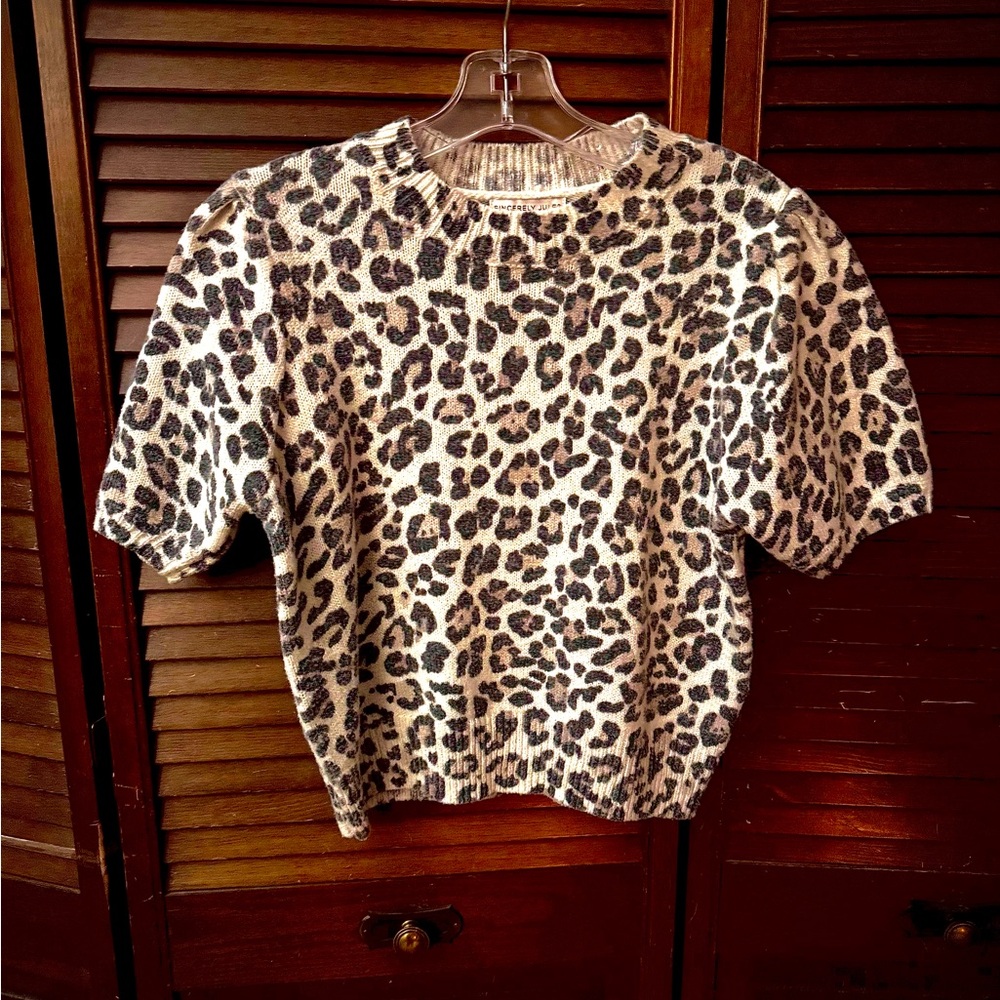 Sincerely Jules Animal Print Sweater